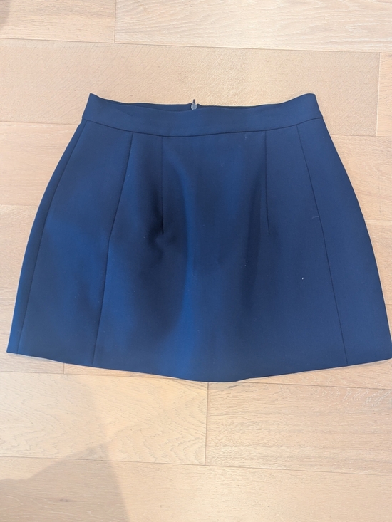 Zara Dresses & Skirts - Zara Navy Mini Skirt